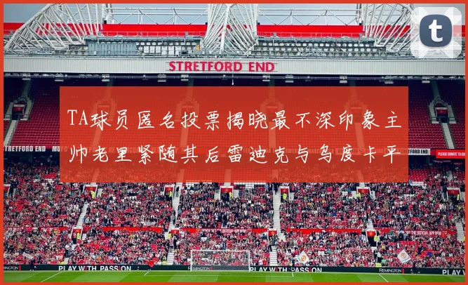 TA球员匿名投票揭晓最不深印象主帅老里紧随其后雷迪克与乌度卡平分秋色